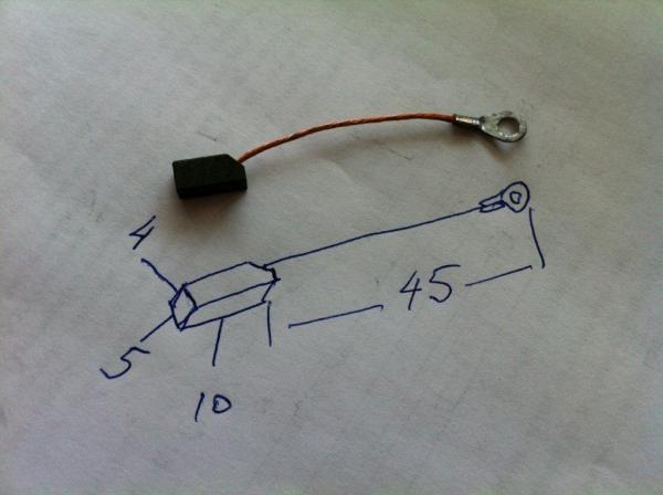 Двойные щетки (ПРЯМЫЕ/СКОШЕННЫЕ)     для двигателей 2-4МТА,      5МТ,     47МВН, — фото 7